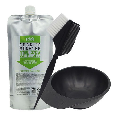 스타일 혁명의 시작, 아초아 착10 몬스터 다운펌 세트 리뷰 벌크다운펌