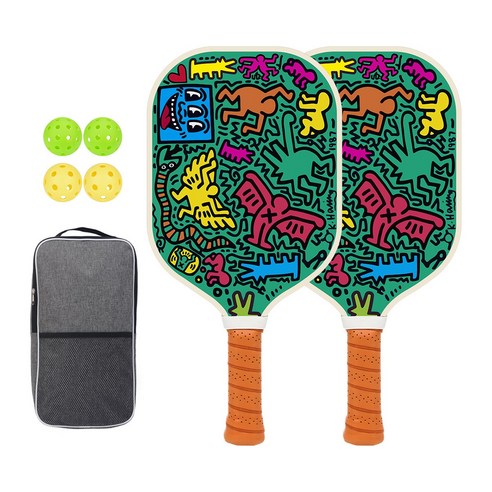Pickleball탄소 섬유 소재프로 라켓, 6개, greener