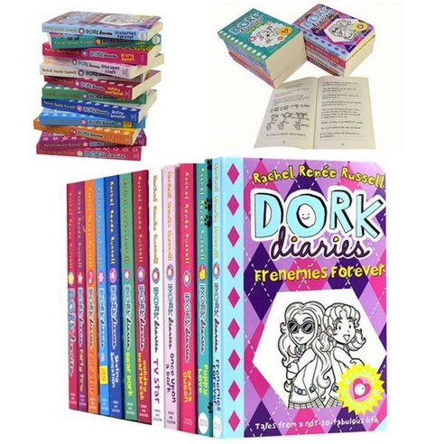 문화상품권 영문 원서 Dork Diaries 13권세트, 1set