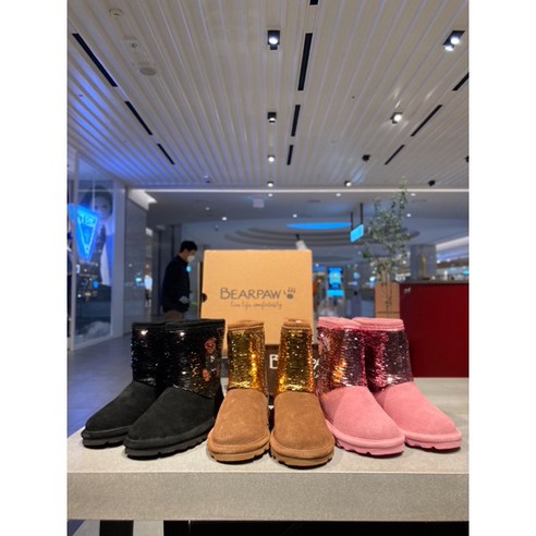 베어파우(BEARPAW) ELLE SPANGLE KIDS 스팽글 키즈 부츠 K1987ND-K 3종