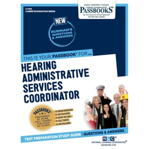 Hearing Administrative Services Coordinator Paperback, National Learning Corp