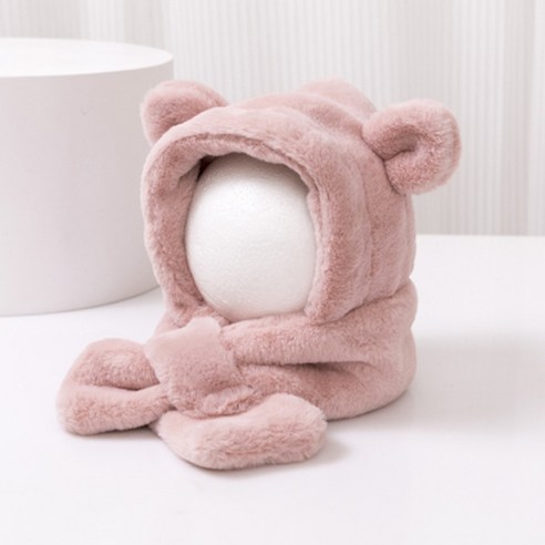 아기 바라클라바 유아 모자 곰돌이