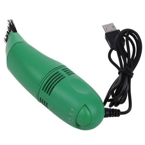 노트북 PC 컴퓨터 키보드 마우스에 대 한 미니 터보 USB 후버 진공 청소기, 하나, 그린 / 블루 / 옐로우 / 블랙 (무작위 색상)