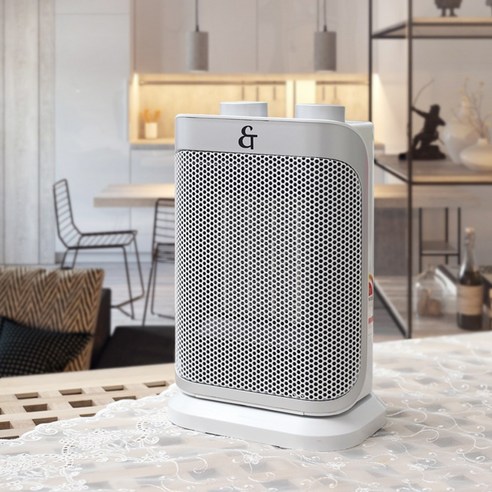 심플하고 저소음인 승봉통상 따스미 미니온풍기 SEH-3018, 탁상형으로 사용하기 적합한 제품, 회전 가능하여 원하는 방향으로 바람을 조절 가능