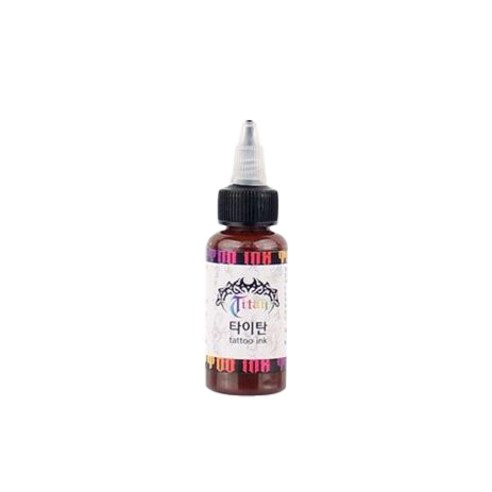 하나뷰티 타투색소 타이탄 문신용 잉크 TITAN TATTOO INK, 1개, 초콜렛브라운 - 0.5