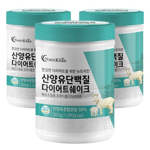 산양유 단백질 다이어트 가르시니아 프로틴 분말 가루 쉐이크, 300g, 1개