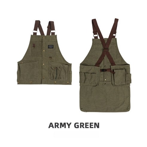 캠핑 멀티포켓 래져 등산 조끼 앞치마