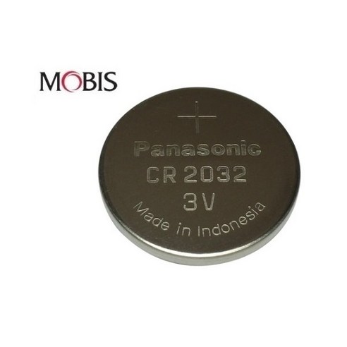 대성부품/현대트럭 리모컨 건전지/버스/배터리/밧데리/리모콘 건전지/카운티/마이티/메가/트라고/뉴파워텍/파나소닉/순정/정품/모비스/CR2032/유니버스/엑시언트/EG5톤/파워텍, 리모컨 건전지(954133A000), 1개