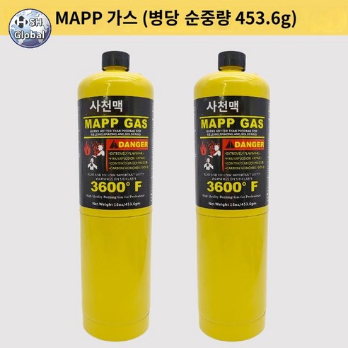 가예 천마이 에어컨 전용 동관용접건 냉장고용접 토치MAPP 용접 소형 무산소 동관용접 신기, MAPP 2병 (순중량 453.6g), 1개