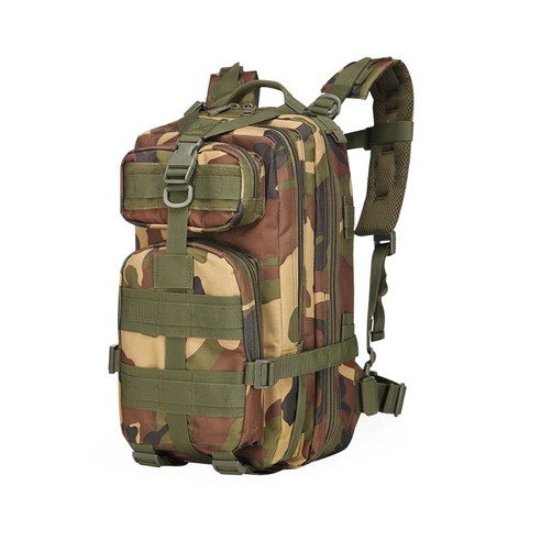 【등산 배낭】야외 스포츠 기능 가방 확장 대용량 업그레이드 배낭 방수 하이킹 가방, 정글 위장