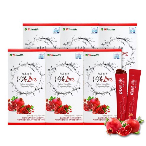 하이헬스 발효 석류 콜라겐 젤리, 20g, 90포