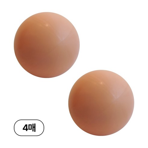 디어플레이스 90cm 대형 원형 풍선, 4매, 12_브라운