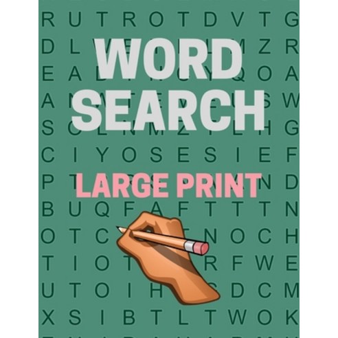 Word Search Large Print: Large Print Word Search Books for Seniors and Adults (Vol. 16) Paperback, Independently Published