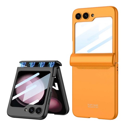 갤럭시 Z 플립5를 위한 스타일리시하고 기능적인 힌지 보호 케이스