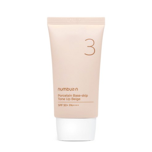 넘버즈인 3번 도자기결 파데스킵 톤업베이지 SPF50+ PA++++ 50ml, 1개