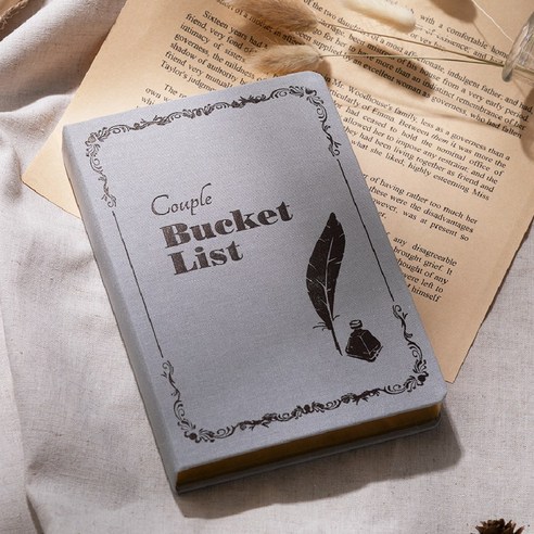 커플의 소중한 순간을 간직하는 비유어산타 커플 버킷 리스트 노트
