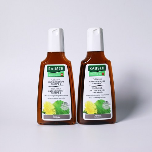 라우쉬 콜츠푸트 안티 댄드러프 샴푸 200ml + 200ml, 2개