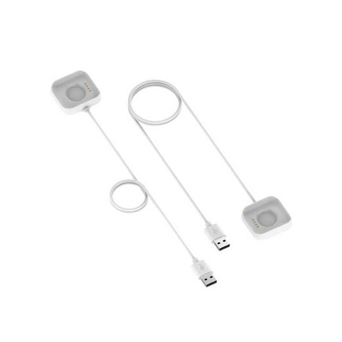 Oppo Watch1 팔찌용 1M USB 충전기 크래들 독 휴대용, 41mm용 흰색, 총 길이 1m 39.4inch, ABS