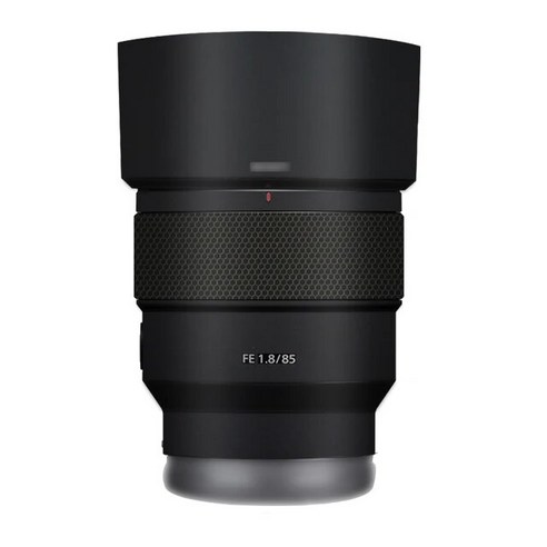 SEL85F18 / 85 1.8 카메라 렌즈 스티커 소니 FE 85mm F1.8 렌즈 코트 랩 보호 필름 바디 프로텍터 스킨 커버 1.8/85, Mamba Red 소니85mm Best Top5