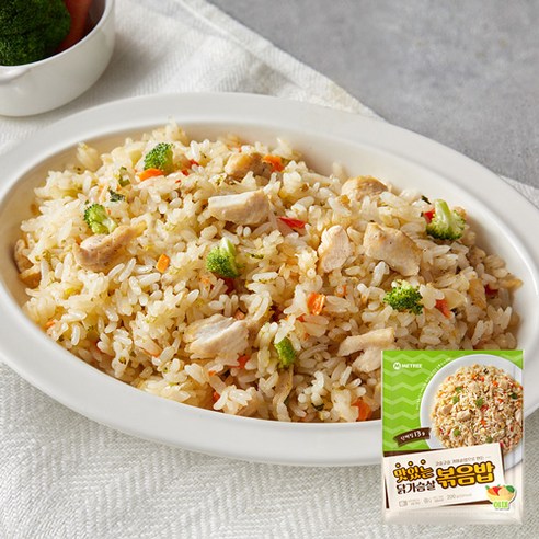 5분 만에 완성하는 건강한 한 끼, 미트리 닭가슴살 볶음밥!