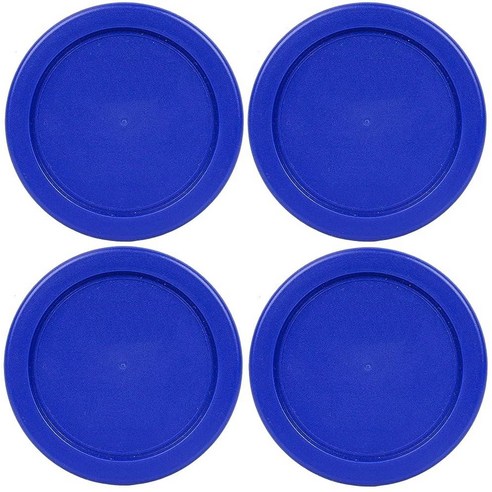 Klareware 4 Cup Blue Round Plastic Food Storage Replacement Lids Covers for Klareware Anchor Hocking, 2 Pack