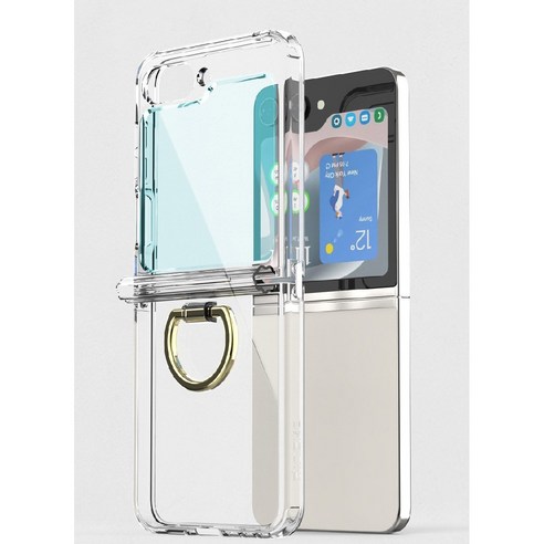 갤럭시 Z플립5 풀커버 액정 힌지 보호 케에스 핑거 스트랩 힌지스티커플립5람보르기니