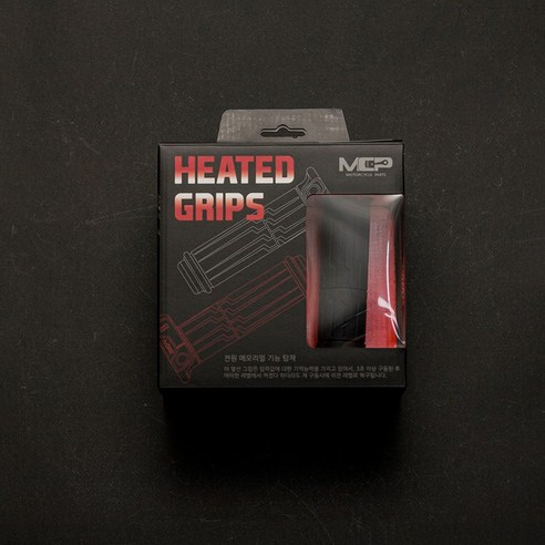 에이원 열선그립 오토바이 고급형 열선그립 KOSO 메모리얼 PCX NMAX XMAX, 120mm+낚시그립, 1개