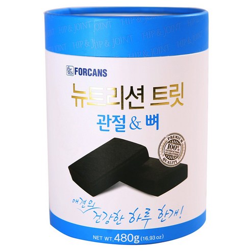 포켄스 강아지 뉴트리션 트릿 영양제, 60회분, 뼈/관절강화, 1개
