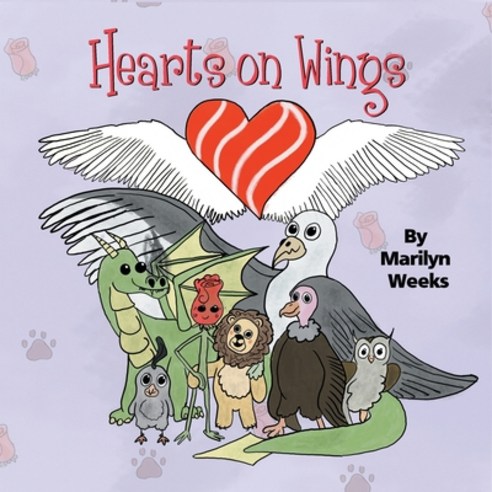 (영문도서) Hearts on Wings Paperback, Marilyn Weeks, English, 9781087981901