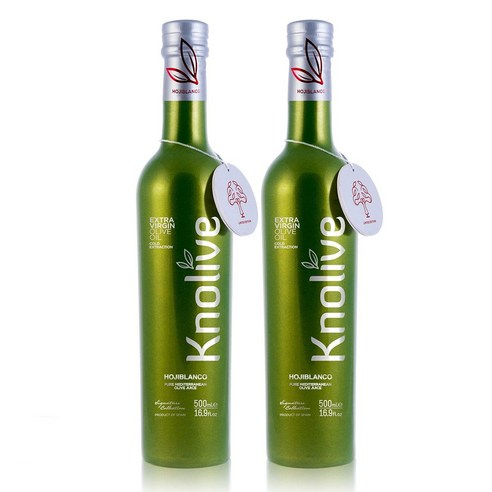 널리브 오히블랑코 엑스트라버진 올리브 오일 500ml, 2개