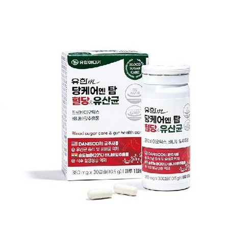 유한메디카 당 케어 엔 탑 혈당 유산균 6개월분