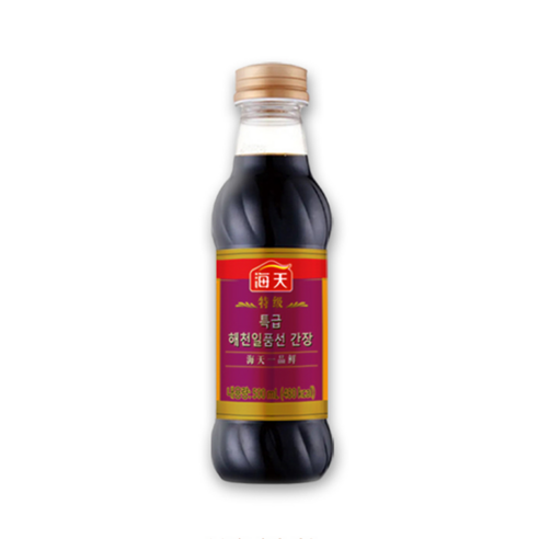 해천 양조간장 일품선 간장, 3개, 500ml