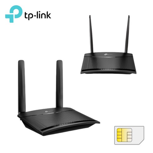 티피링크 300 Mbps 4G LTE 무선 공유기, 300Mbps 공유기 TL-MR100, 1개