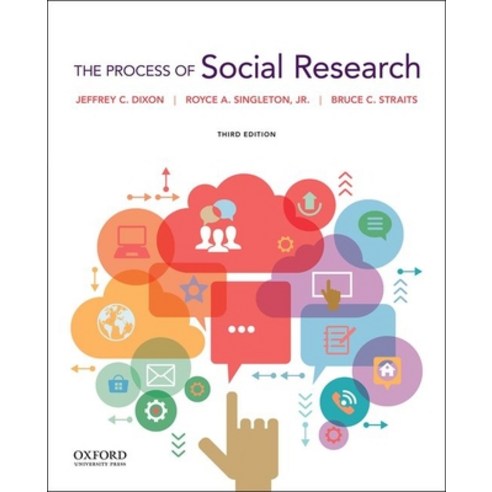 (영문도서) The Process of Social Research Paperback, Oxford University Press, USA, English, 9780197613733