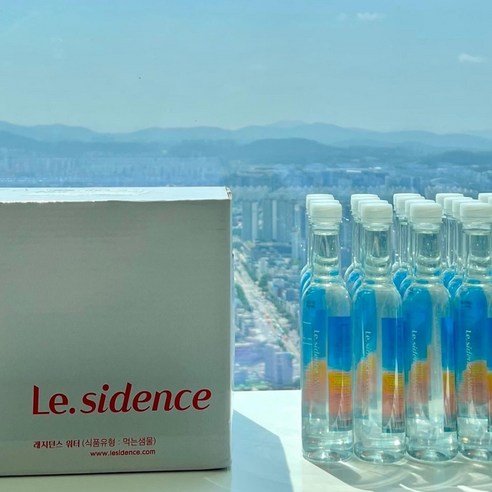 신선한 물을 즐기고 싶은 분들을 위한 프리미엄 화강암반수 래지던스 워터