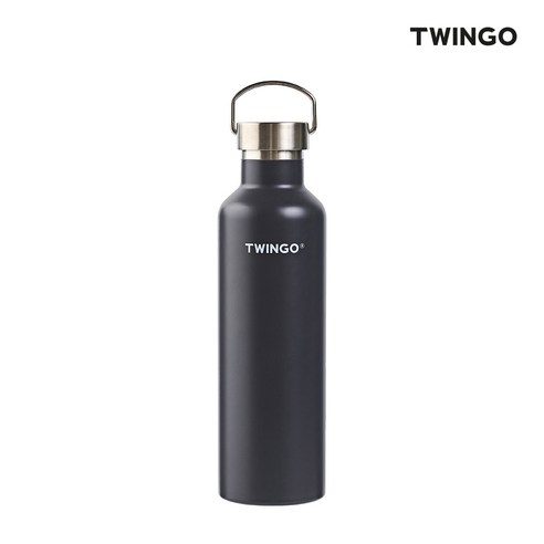 트윙고 듀얼 캡 보틀 1000, 1개, 1000ml, 웜 세레너 그레이