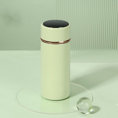 MIRTS 보온병 추천 예쁜머그컵, 녹색, 280ML