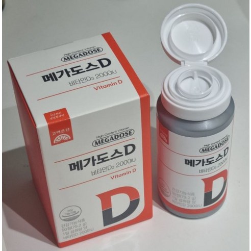 고려은단 메가도스D 비타민D 2000IU 츄어블 90정, 1개