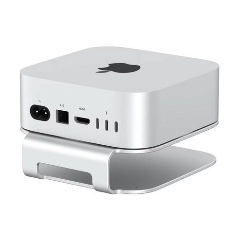 맥미니를 위한 완벽한 조화, 알루미늄 스탠드 & 도킹스테이션으로 데스크 환경을 업그레이드하세요.