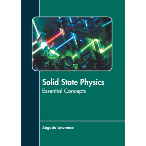 (영문도서) Solid State Physics: Essential Concepts Hardcover, States ...