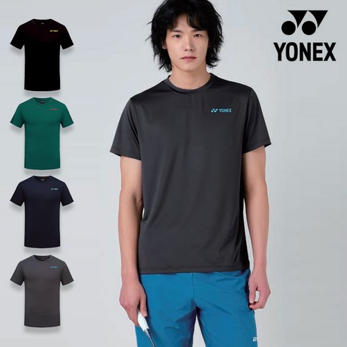 코트 위를 지배하는 스타일, 요넥스 2025SS 남성 배드민턴 티셔츠
