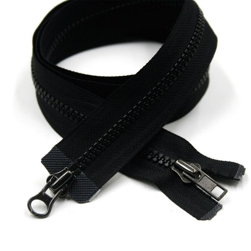 견고함과 스타일을 겸비한 투웨이 점퍼 지퍼: 개이빨 5호, 70cm 블랙 비슬론 지퍼 리뷰 투웨이지퍼