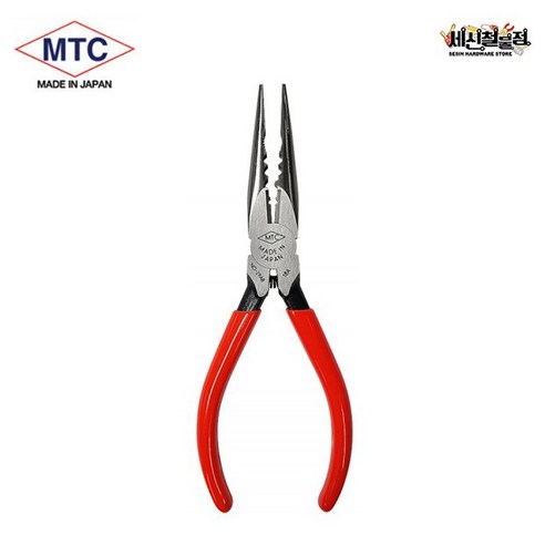 MTC 낚시용 마루펜치 MTC-29AB 150mm 6인치 롱노즈플라이어, 1개