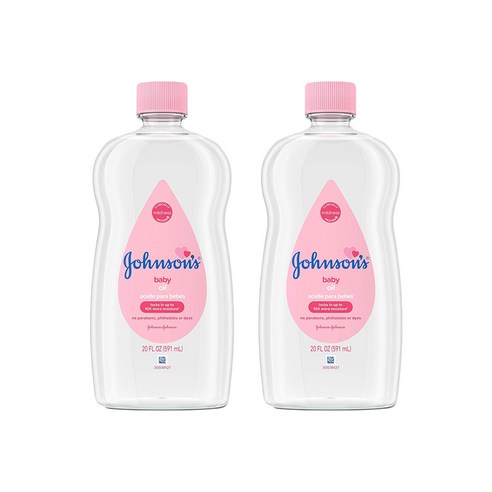 존슨즈베이비 오일, 591ml, 2개