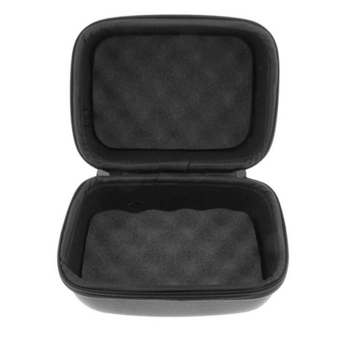휴대용 낚시 릴 가방 야외 회전 릴 보관 가방 낚시 액세서리, 블랙, EVA PU