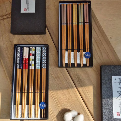 10쌍의 풍류, 당신의 식탁을 빛낼 일본산 나무젓가락 세트