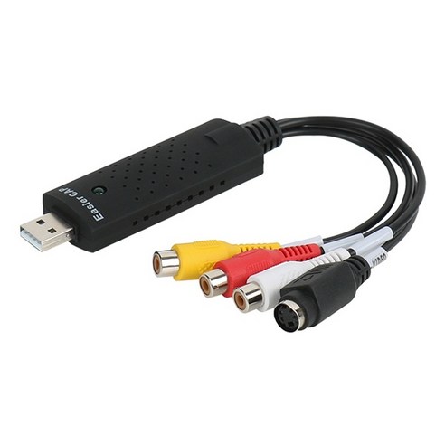 USB2.0 to AV 컨버터 비디오(컴포지트) 오디오(RCA) 입력 지원