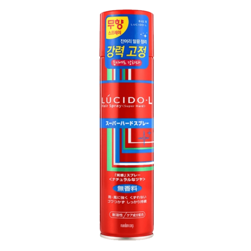 갸스비 루시도엘 무향 스프레이 293ml 헤어픽서 볼륨 스프레이