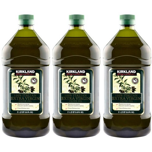 커클랜드시그니춰 이탈리안 엑스트라 버진 올리브 오일, 3개, 2L