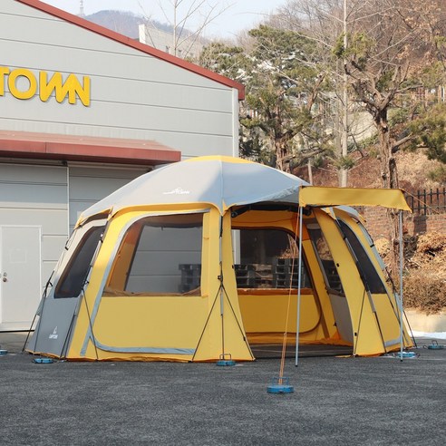넓고 편안한 캠프타운 슈퍼돔 텐트로 잊지 못할 캠핑 추억을!
